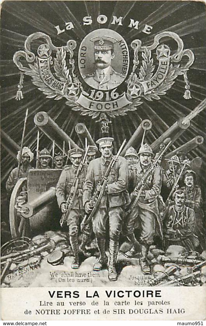 MILITARIA - LA SOMME VERS LA VICTOIRE - Weltkrieg 1914-18