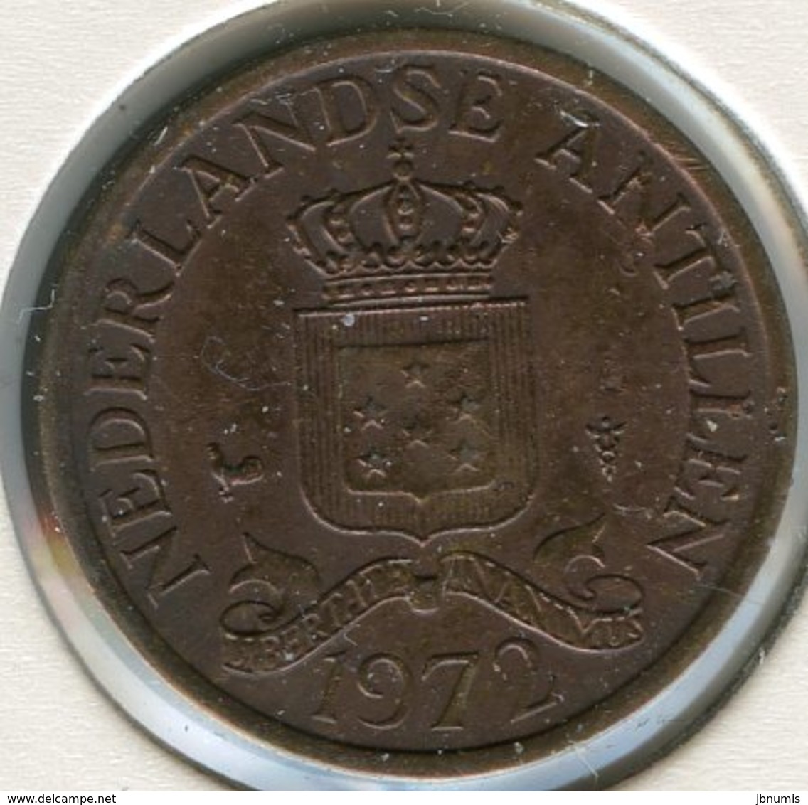 Antilles Neérlandaises Netherlands Antilles 1 Cent 1972 KM 8 - Netherlands Antilles