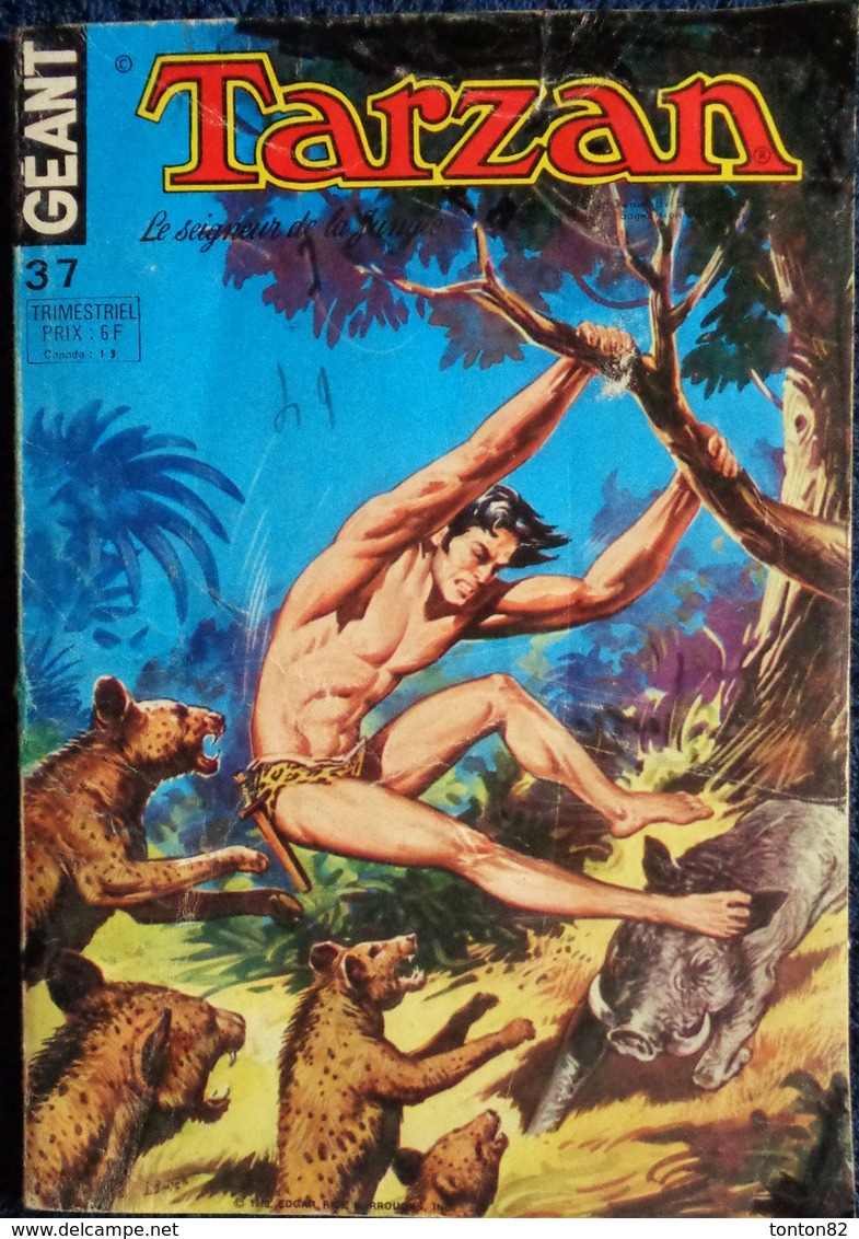 Tarzan Géant - Trimestriel N° 37 - ( 1974 ) . - Tarzan