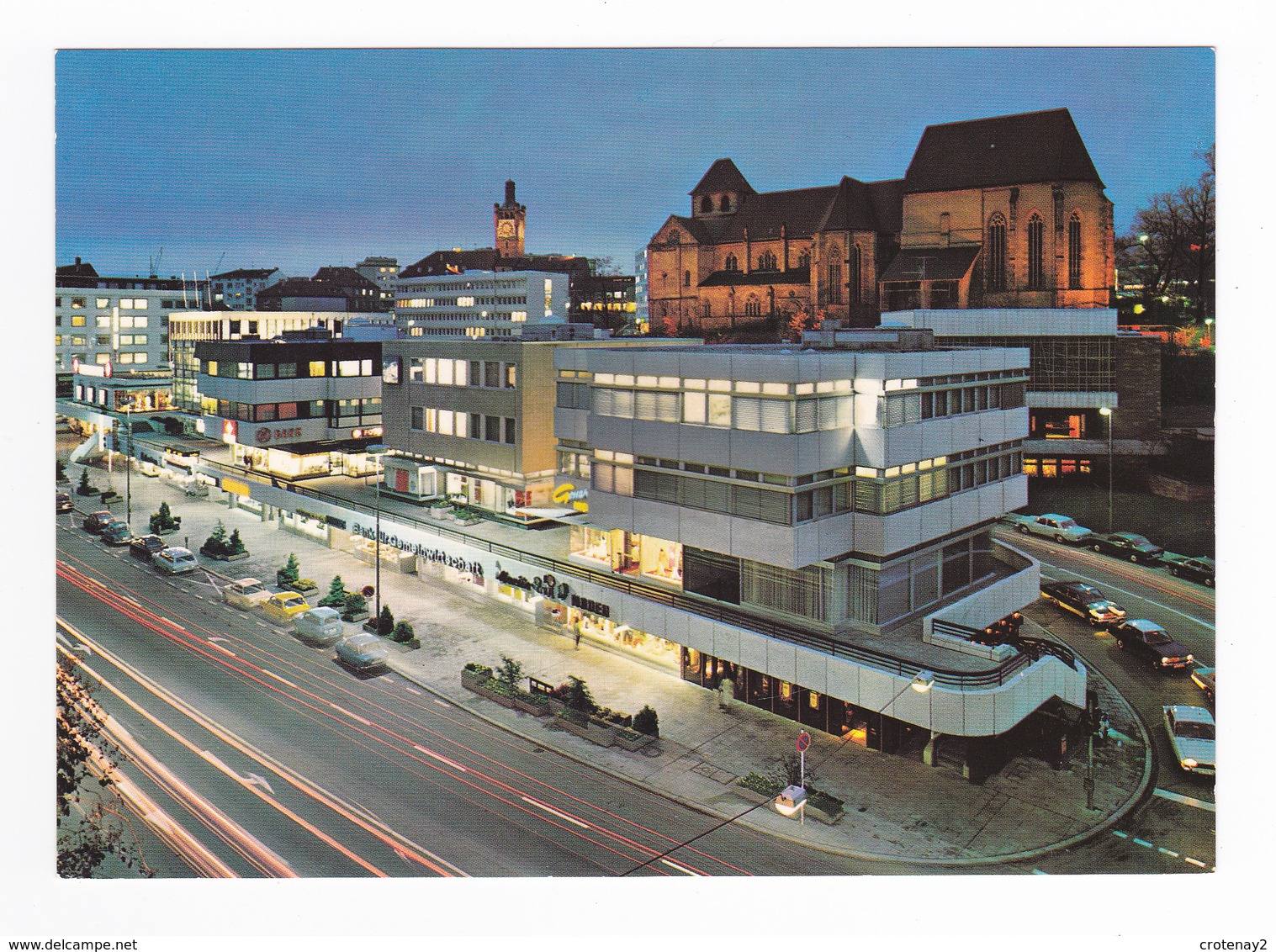 Goldstadt PFORZHEIM N°175 Östliche Karl Friedrich Strasse Und Schlossberg Mit Schlosskirche St Michael Autos VW Käfer - Pforzheim