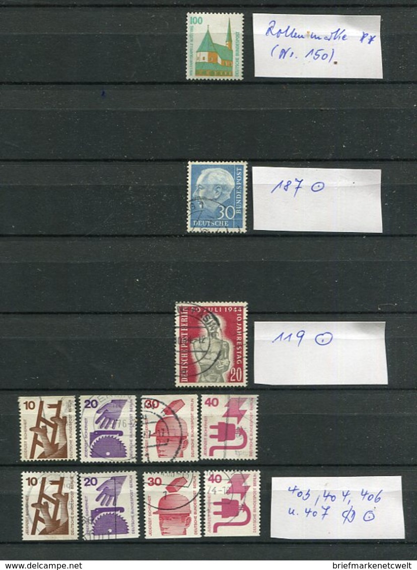 Europa / Lot Mit Versch. Ausgaben/Werten **/o (10603-20) - Lots & Kiloware (mixtures) - Max. 999 Stamps