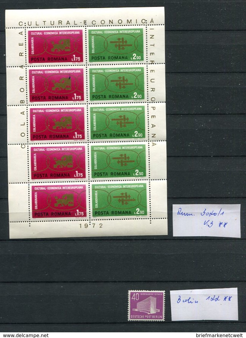 Europa / Lot Mit Versch. Ausgaben/Werten **/o (10603-20) - Lots & Kiloware (mixtures) - Max. 999 Stamps