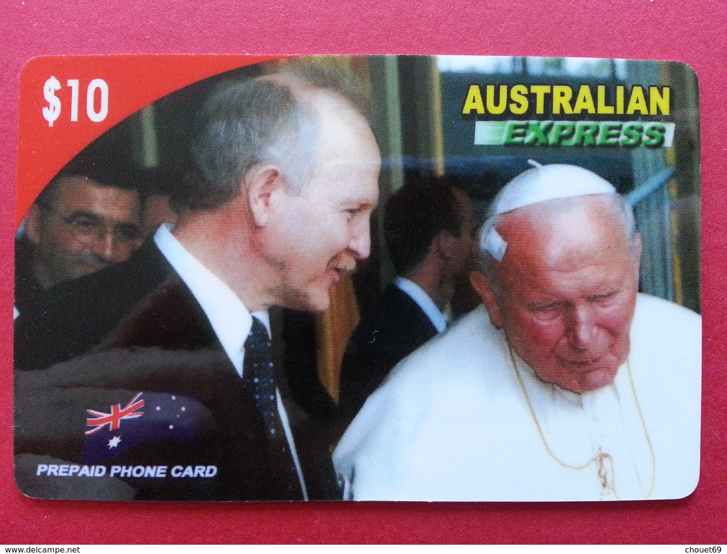 Pope Jean Paul II AUSTRALIAN EXPRESS John Paul PApa Pape Papst - Personnages