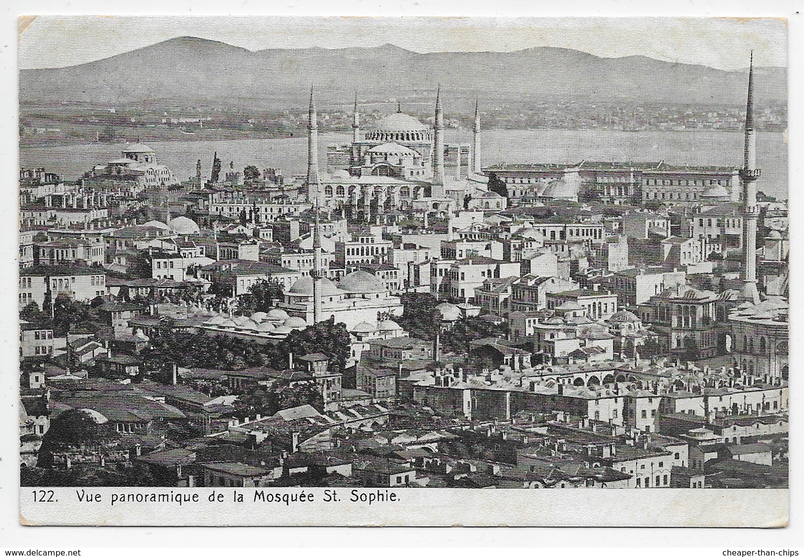 Vue Panoramique De La Mosquee St. Sophie - Turkey