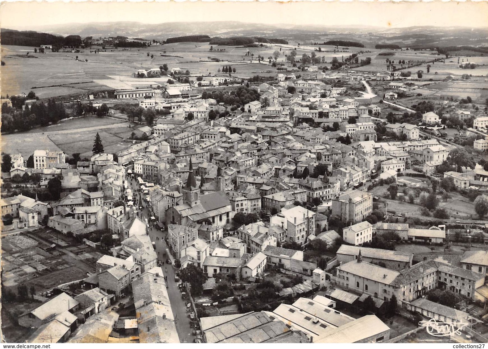 43-CRAPONNE-SUR-ARZON- VUE GENERALE - Craponne Sur Arzon