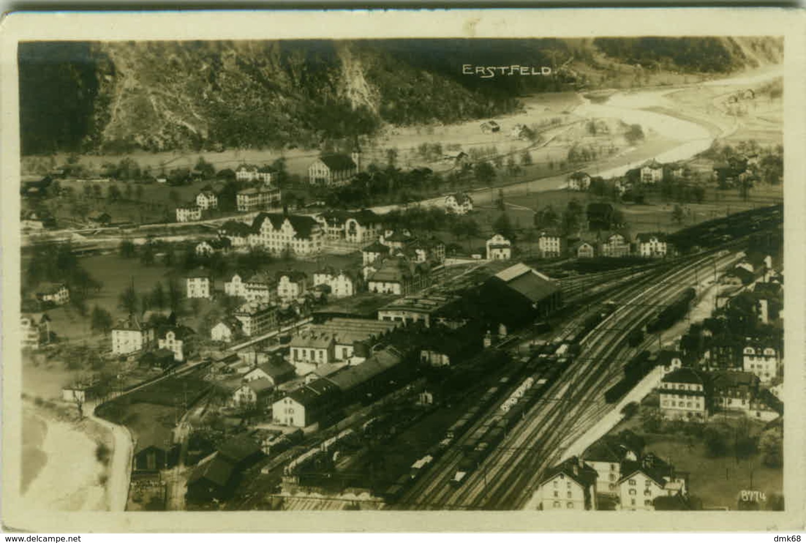 SWITZERLAND - ERSTFELD - RAIL STATION - EDITION ART. PERROCHET-MATILE ( BG2633 ) - Erstfeld