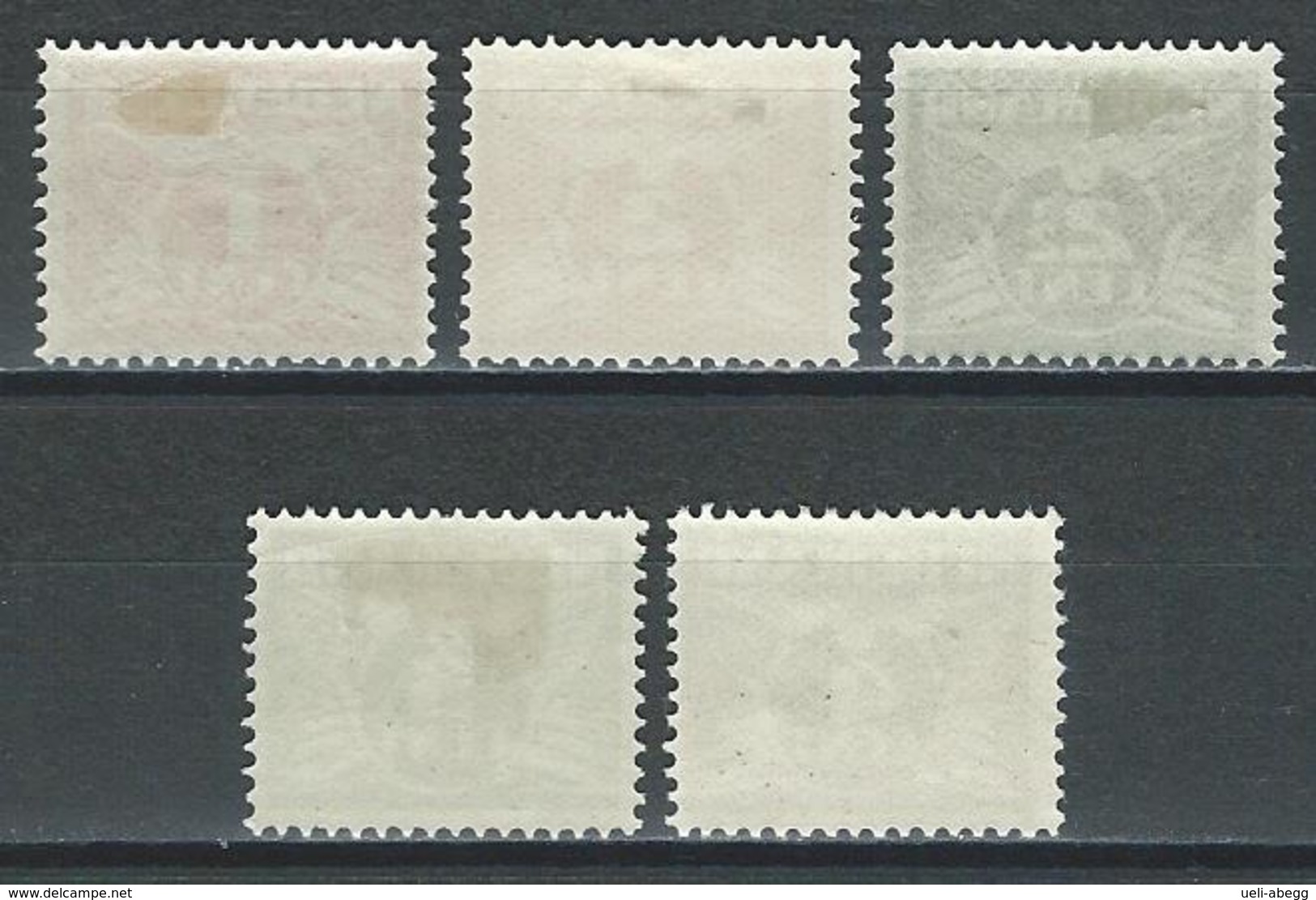 Niederlande NVPH 144-48, Mi 146-50A * MH - Unused Stamps