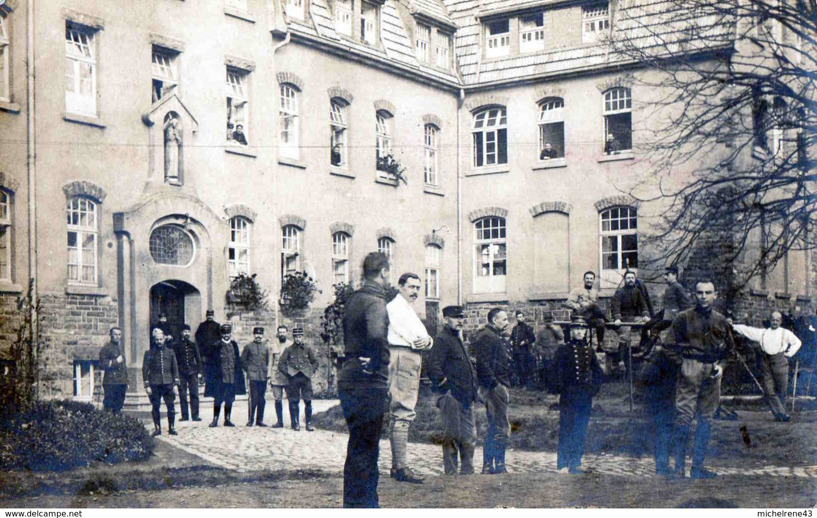 GUERRE 1914 18- Cartes Photos De Prisonniers Français ( Officiers ) En ALLEMAGNE - DUISDORF BONN - Bonn