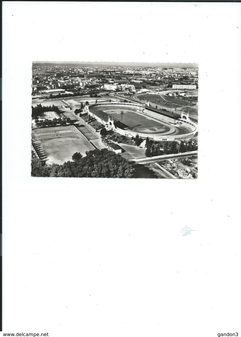 Carte  De   LYON  :  Le Stade Municipal  De  Gerland - Lyon 7