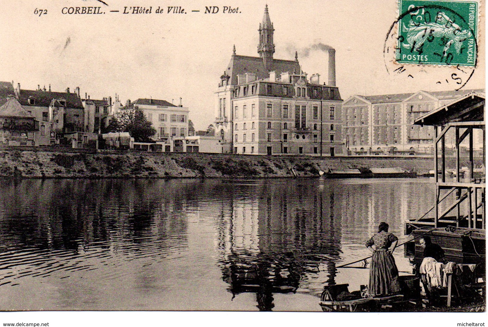 Essonne : Corbeil : Les Lavandières - Corbeil Essonnes