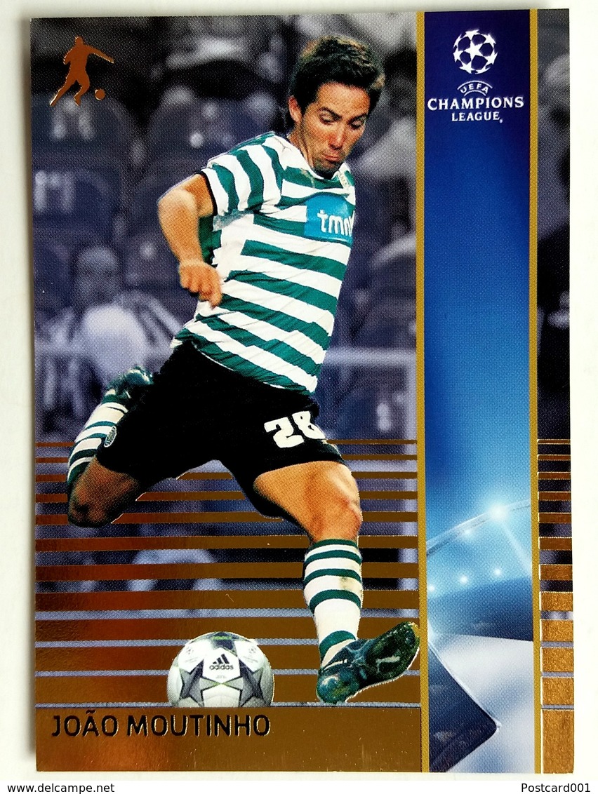 Joao Moutinho (Portugal) Team Sporting (Portugal) - Official Trading Card Champions League 2008-2009, Panini Italy - Singles (Semplici)