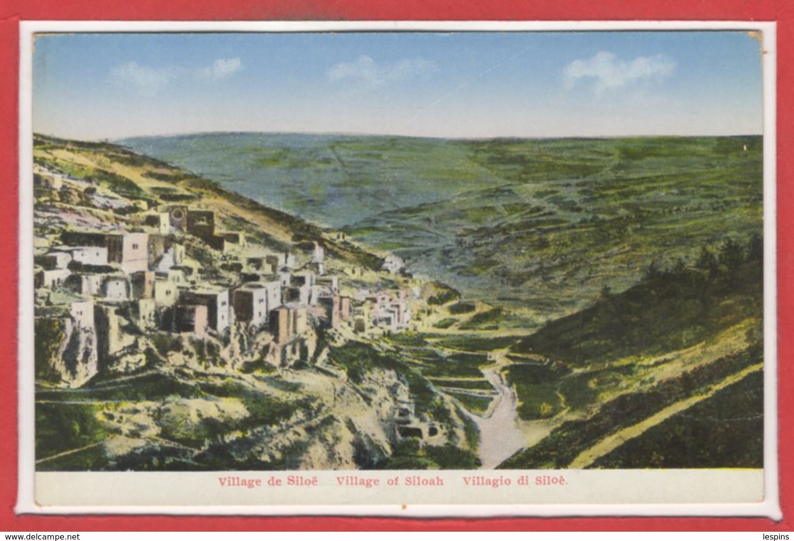 ASIE - ISRAEL --  Village De Siloë - Israël