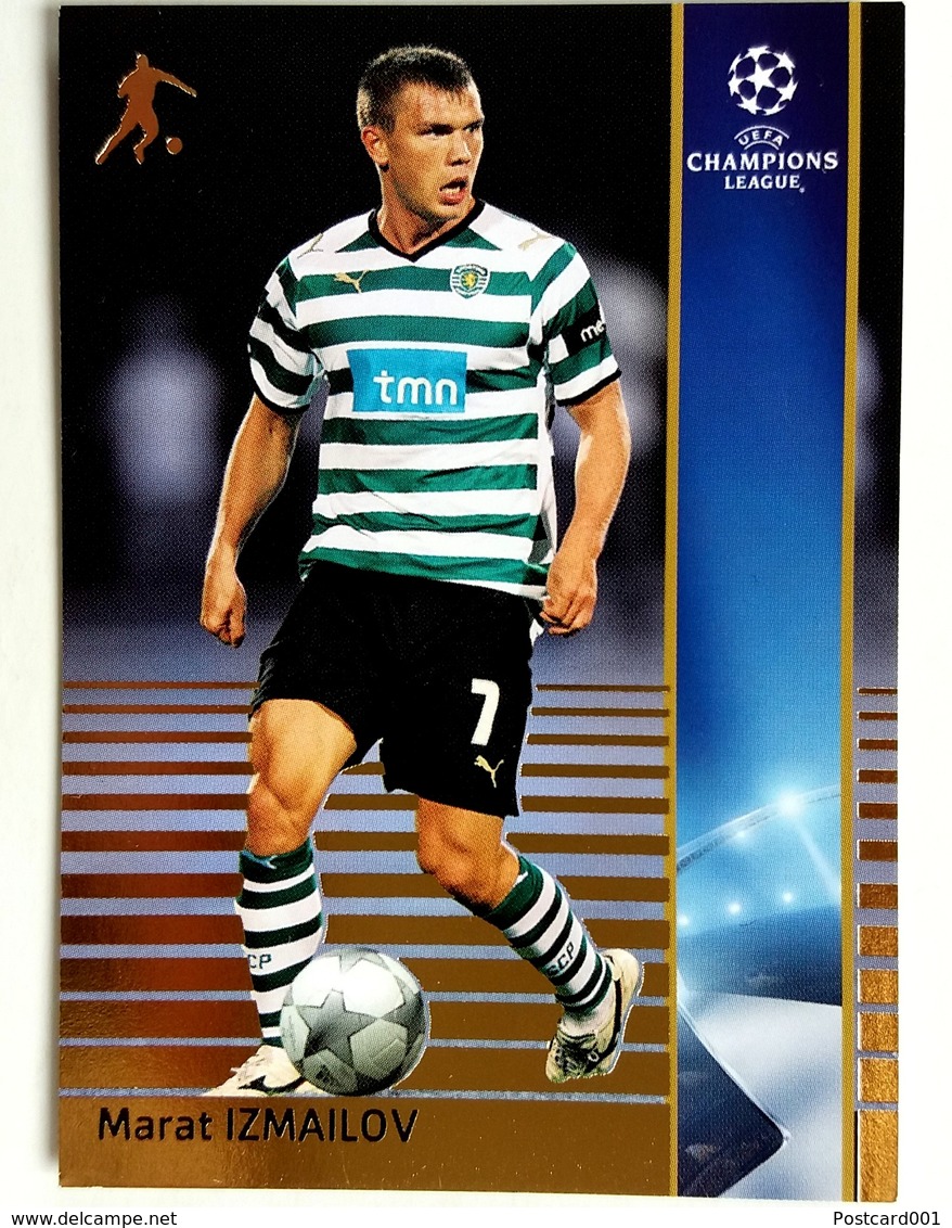 Marat Izmailov (Rossia) Team Sporting (Portugal) - Official Trading Card Champions League 2008-2009, Panini Italy - Einfach