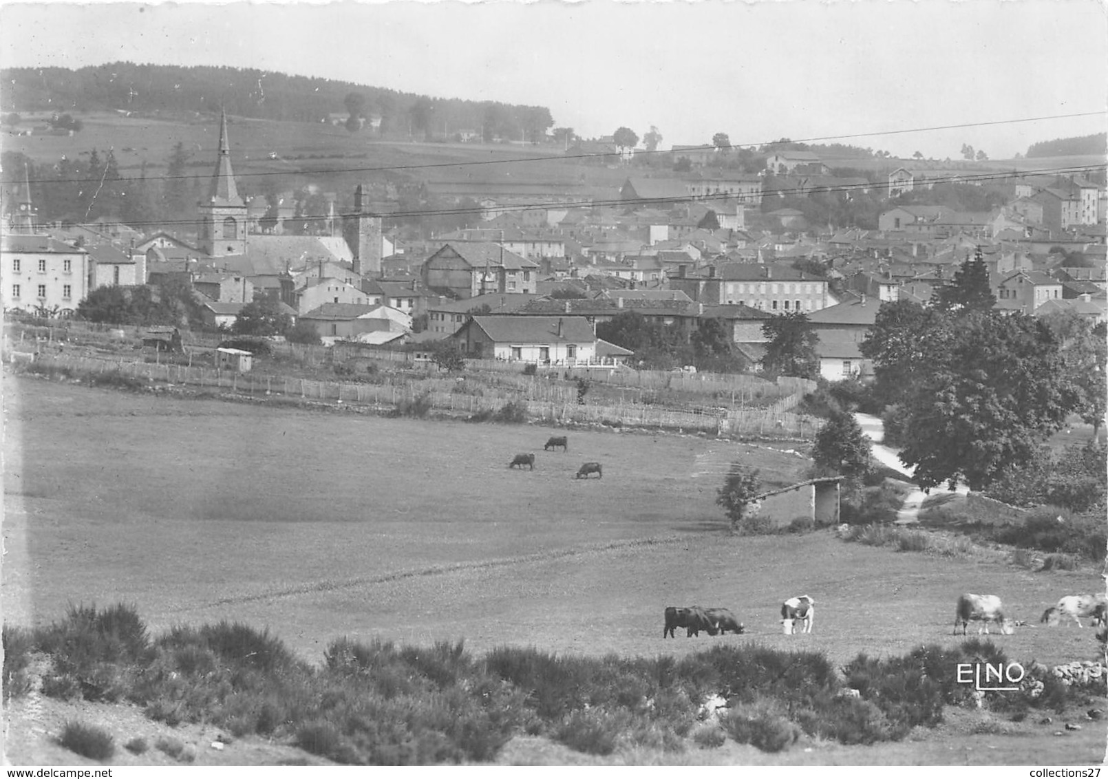 43-CRAPONNE-VUE GENERALE DU CENTRE - Craponne Sur Arzon