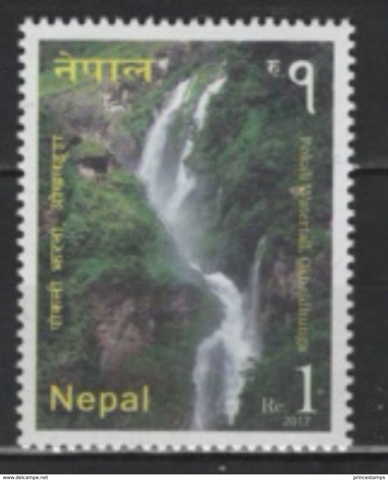 Nepal (2017)  - Set -  /   Waterfall - Népal