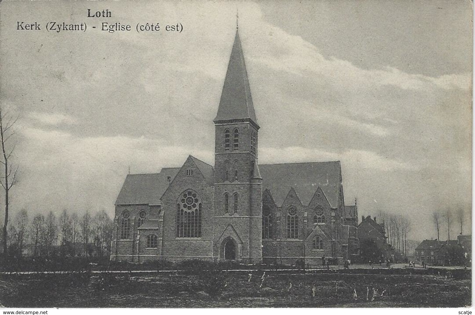 Loth.   -   Kerk (Zykant)   -   1912  Naar   Molenbeek - Beersel