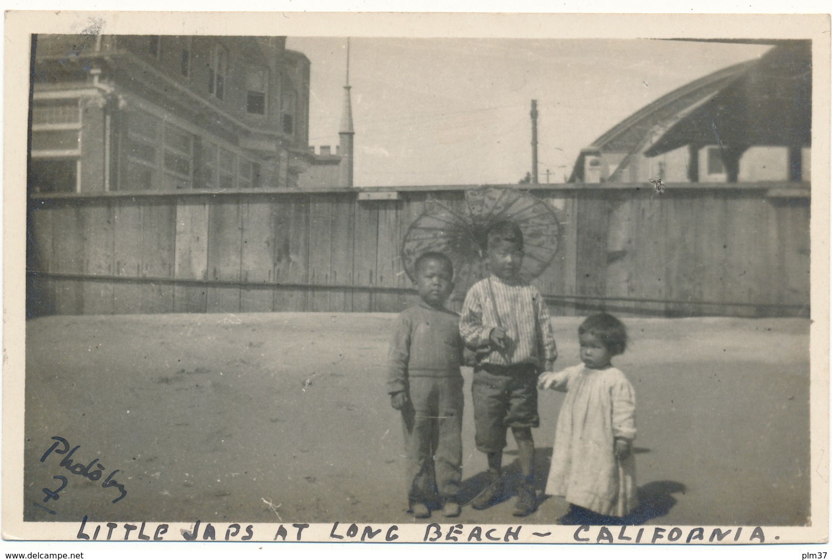 LONG BEACH, CA - Carte Photo - Little Japs - Long Beach