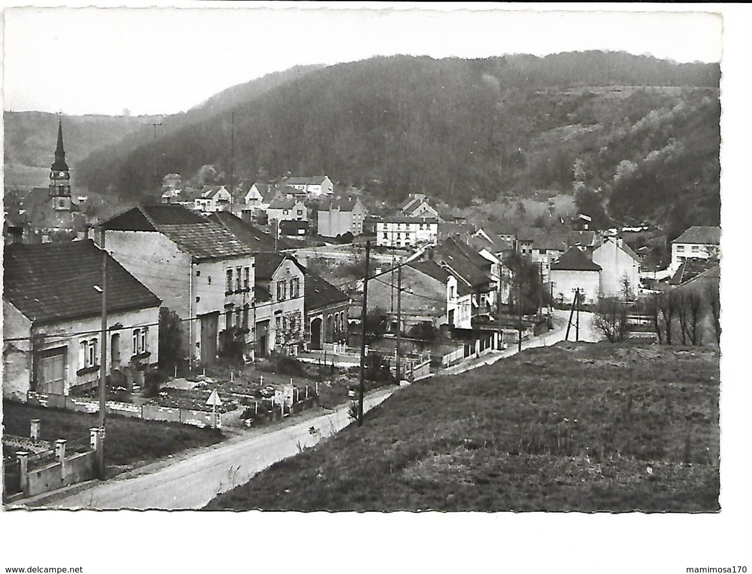 57-COCHEREN-( Feyming-Merlebach)-Une Vue Generale Du Village -Maisons Et Ses Jardins - Other & Unclassified