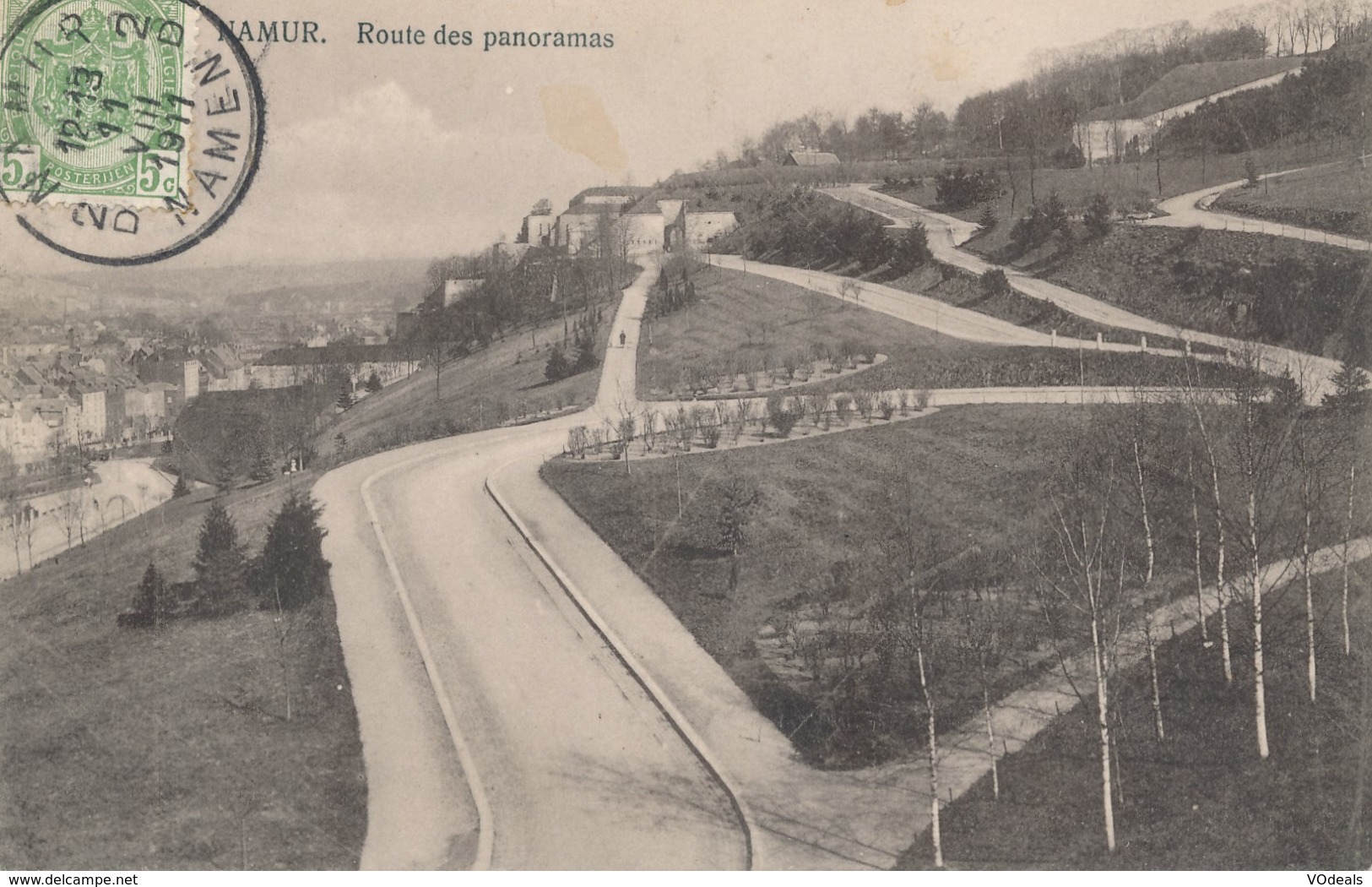 CPA - Belgique - Namur - Route Des Panoramas - Namur