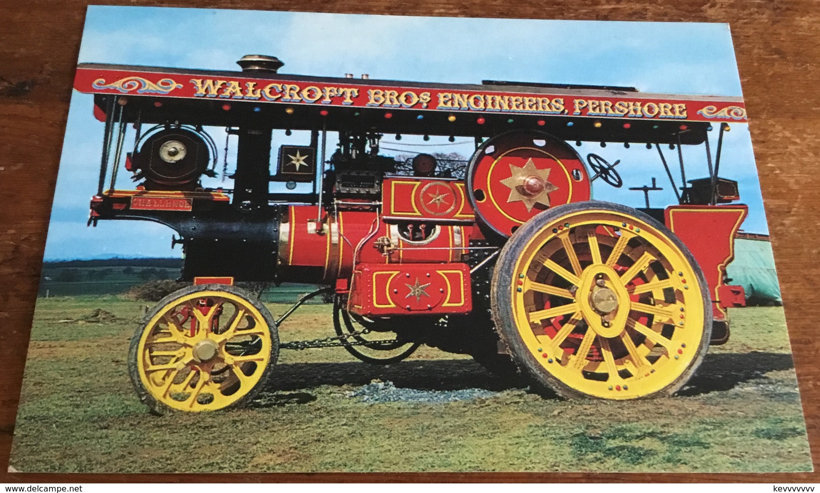 Garrett Tractor No. 33419.  Built 1919 For John Harkness & Sons - Other & Unclassified