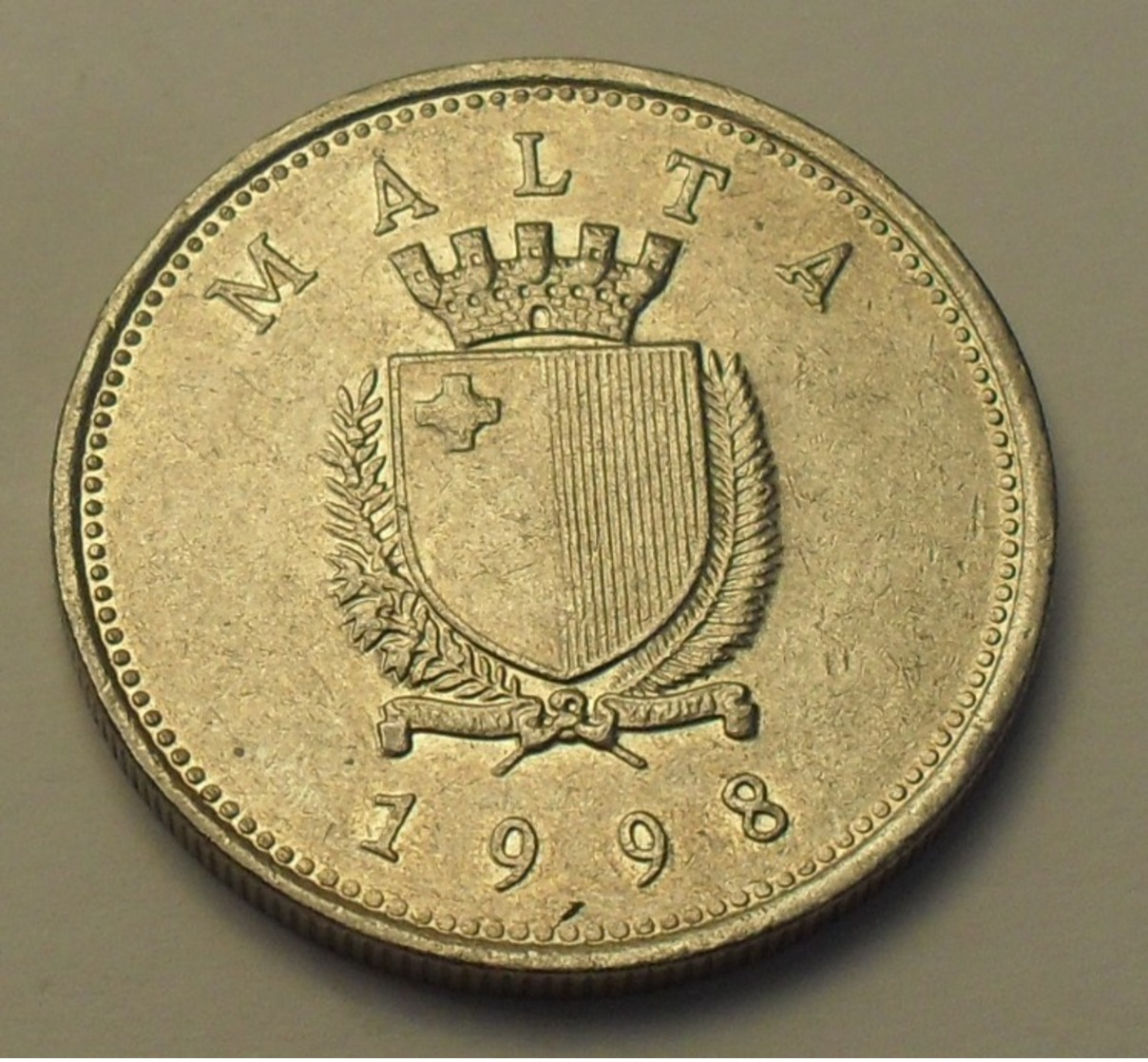 1998 - Malte - Malta - 10 CENTS - KM 96 - Malta