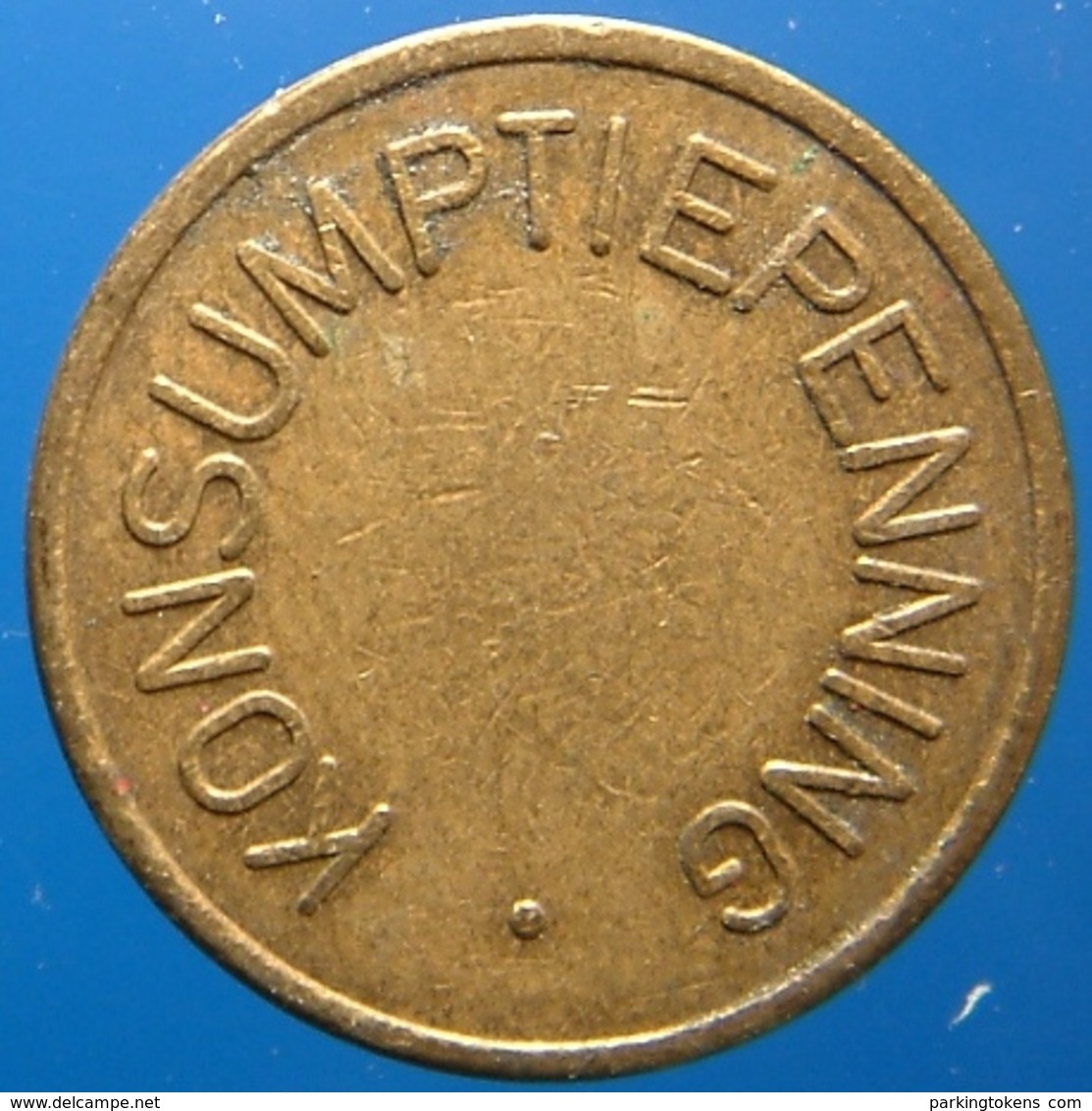 KB061-1 - BRUYNZEEL KONSUMPTIEPENNING - Zaandam - B 20.0mm - Koffie Machine Penning - Coffee Machine Token - Professionali/Di Società