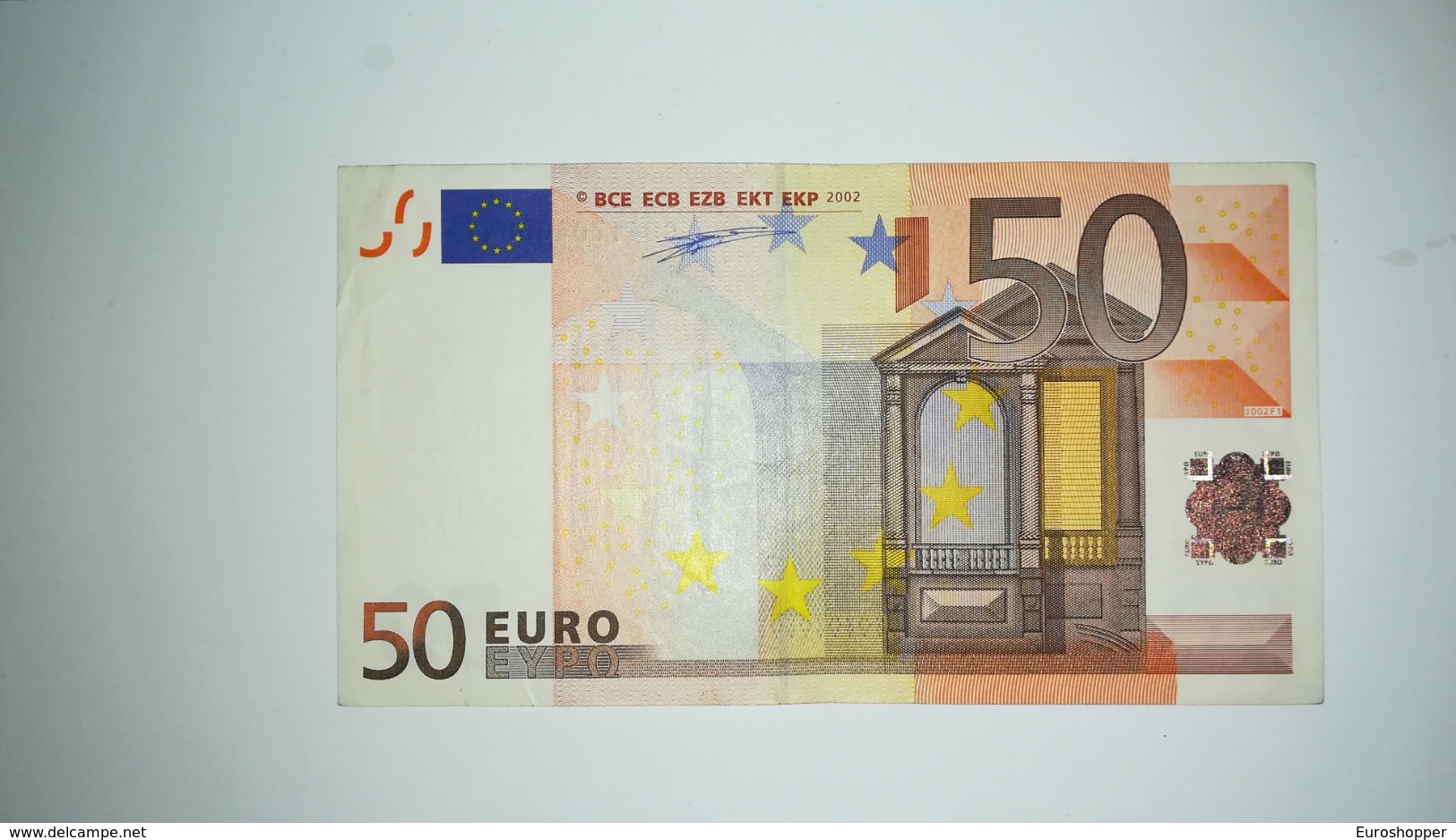 EURO- ITALY 50 EURO (S) J002 Sign DUISENBERG - 50 Euro