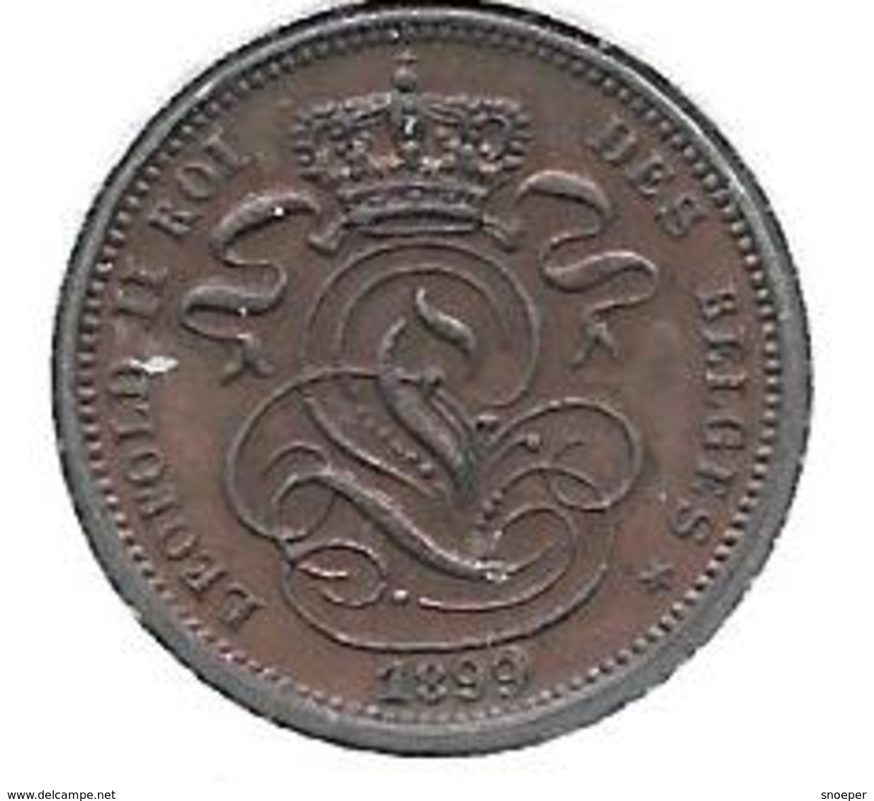 *belguim 1 Centime 1899  French Unc /fdc !!! - 1 Centime