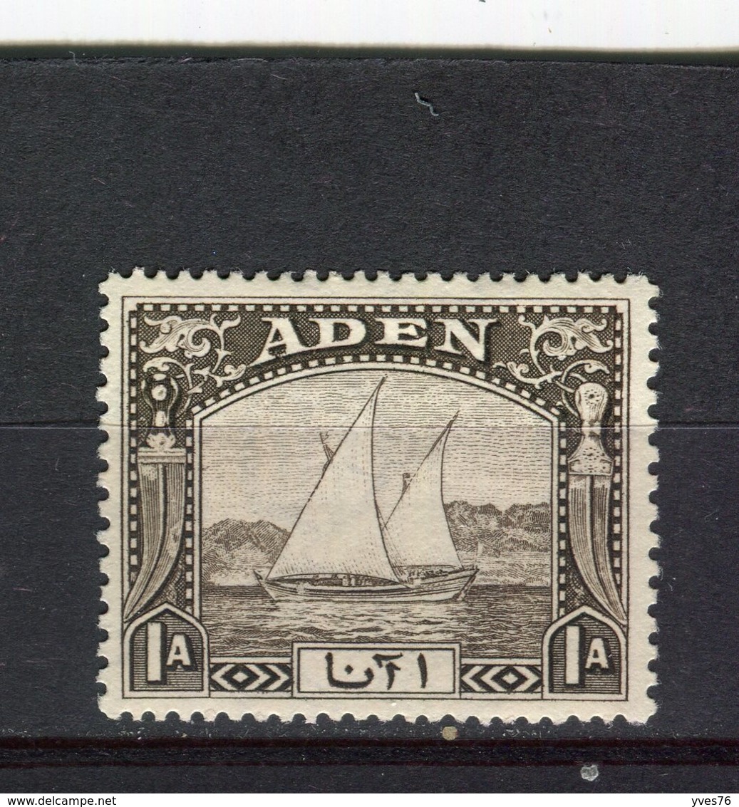 ADEN - Y&T N° 3* - Boutres - Aden (1854-1963)