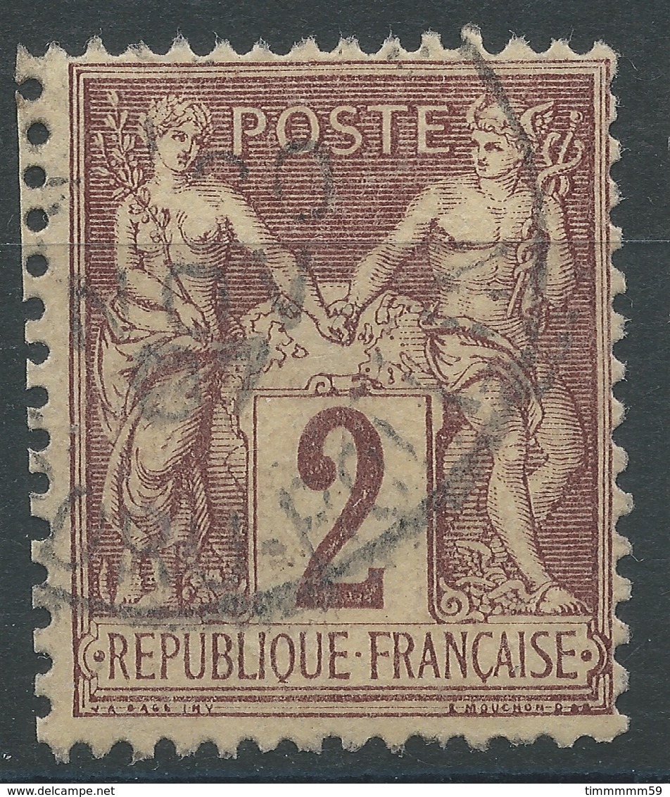 Lot N°46297  N°85, Oblit Cachet à Date A Déchiffrer - 1876-1898 Sage (Type II)