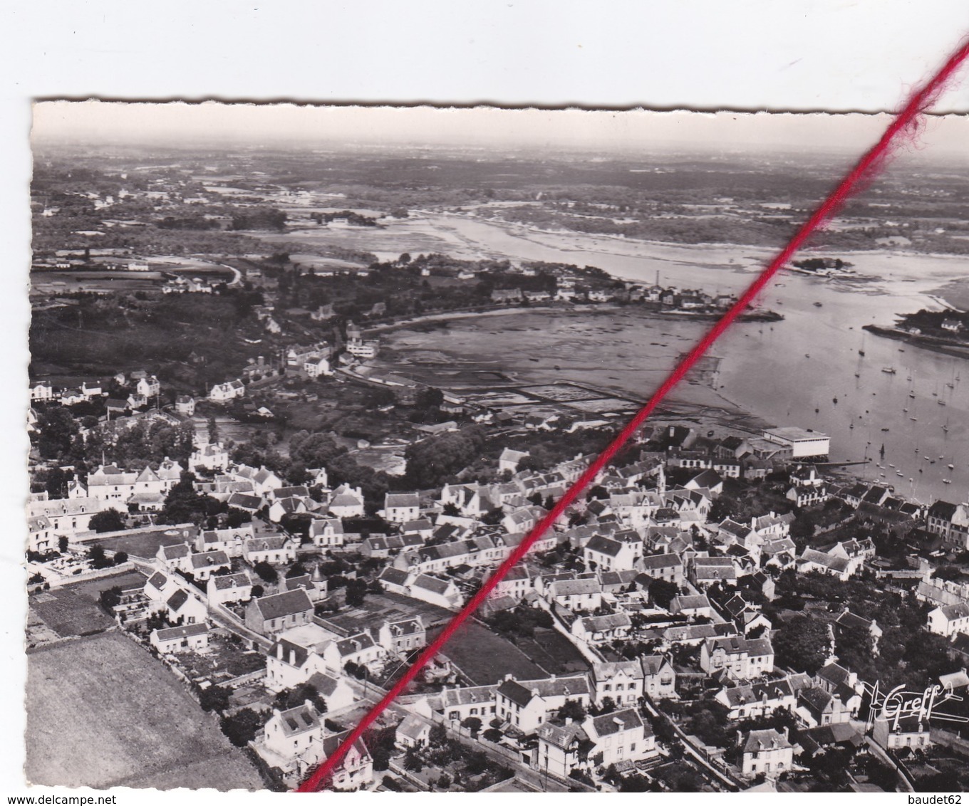 CP 56 - LA TRINITE SUR MER   -  Vue Aérienne De La Ville - La Trinite Sur Mer