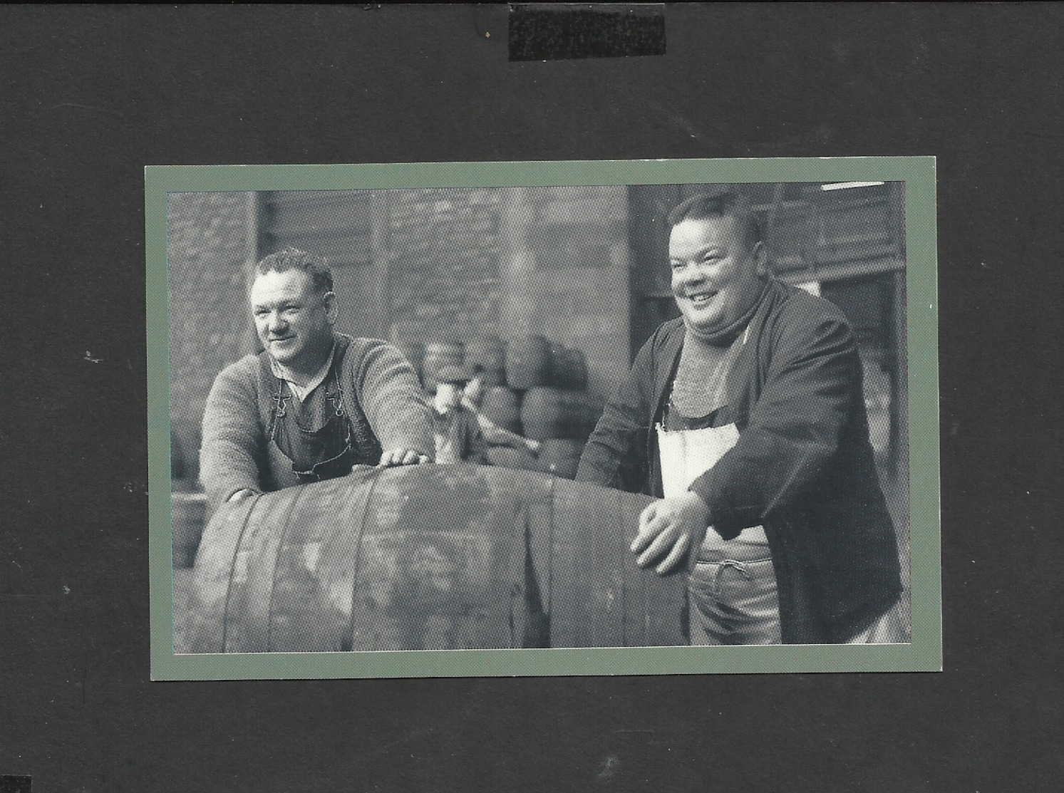 Nostalgia Postcard   Moving Beer Barrels Edinburgh  1954 - Midlothian/ Edinburgh