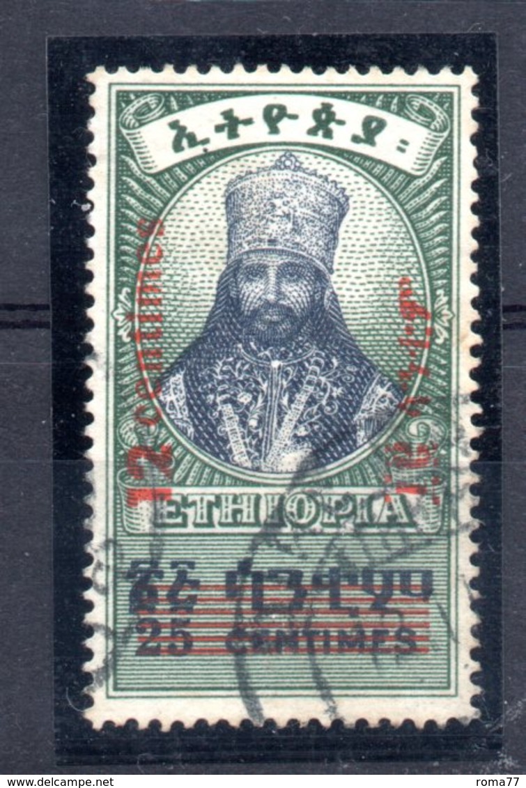 ETP59B - ETIOPIA 1947 ,  Serie Usata Yvert  N. 256  HAILE SELASSIE - Etiopia