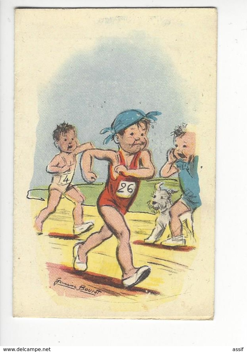 GERMAINE BOURET CALENDRIER PUBLICITE DIET + TILLY 1959 COURSE A PIED /FREE SHIPPING R - Petit Format : 1941-60