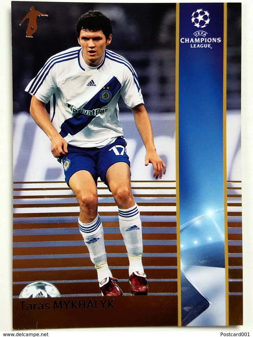 Taras Mykhalyk (UKR) Team Dynamo Kiev (UKR) - Official Trading Card Champions League 2008-2009, Panini Italy - Singles