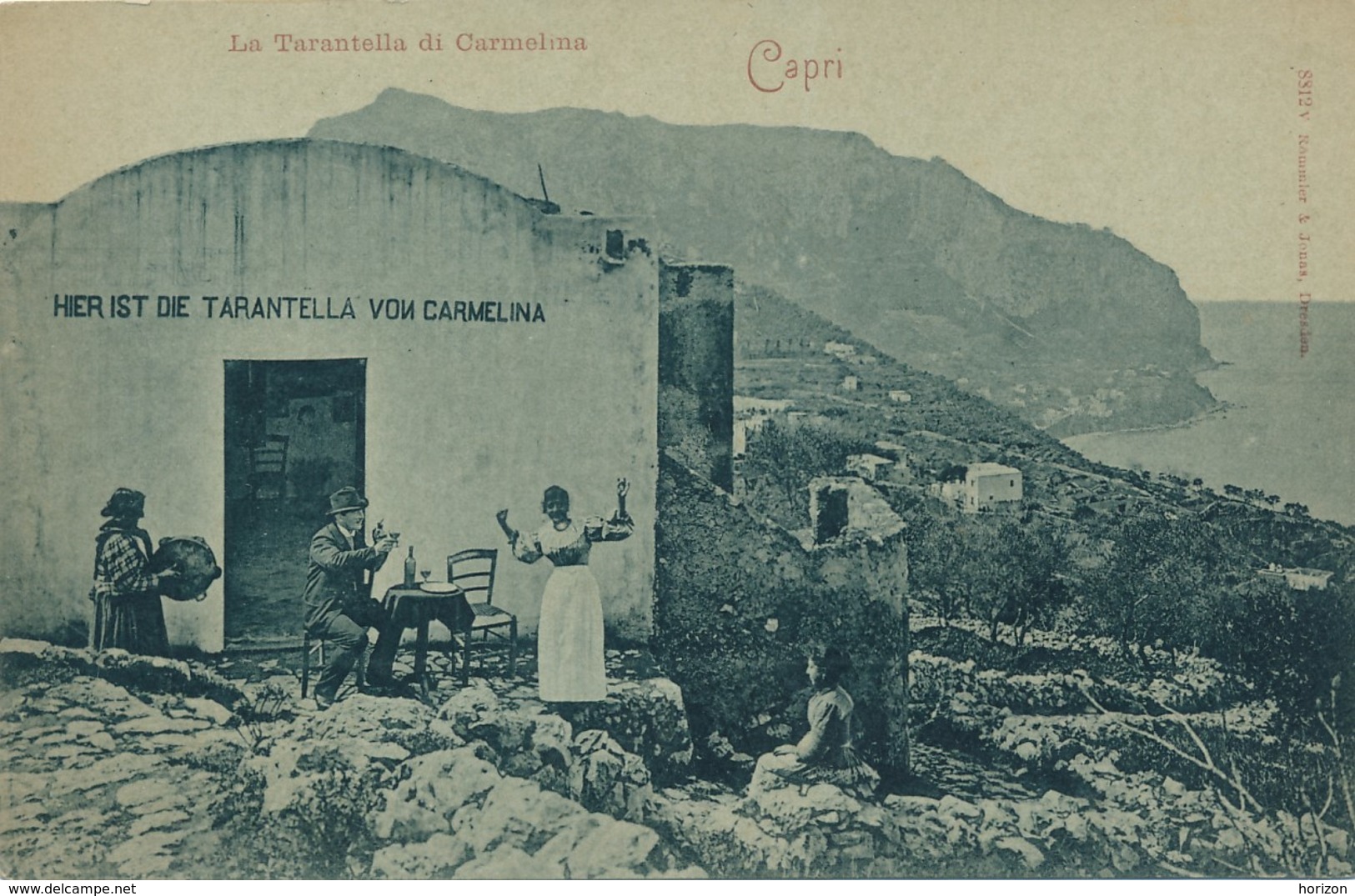 V.554.  CAPRI - La Tarantella Di Carmelina - Other & Unclassified