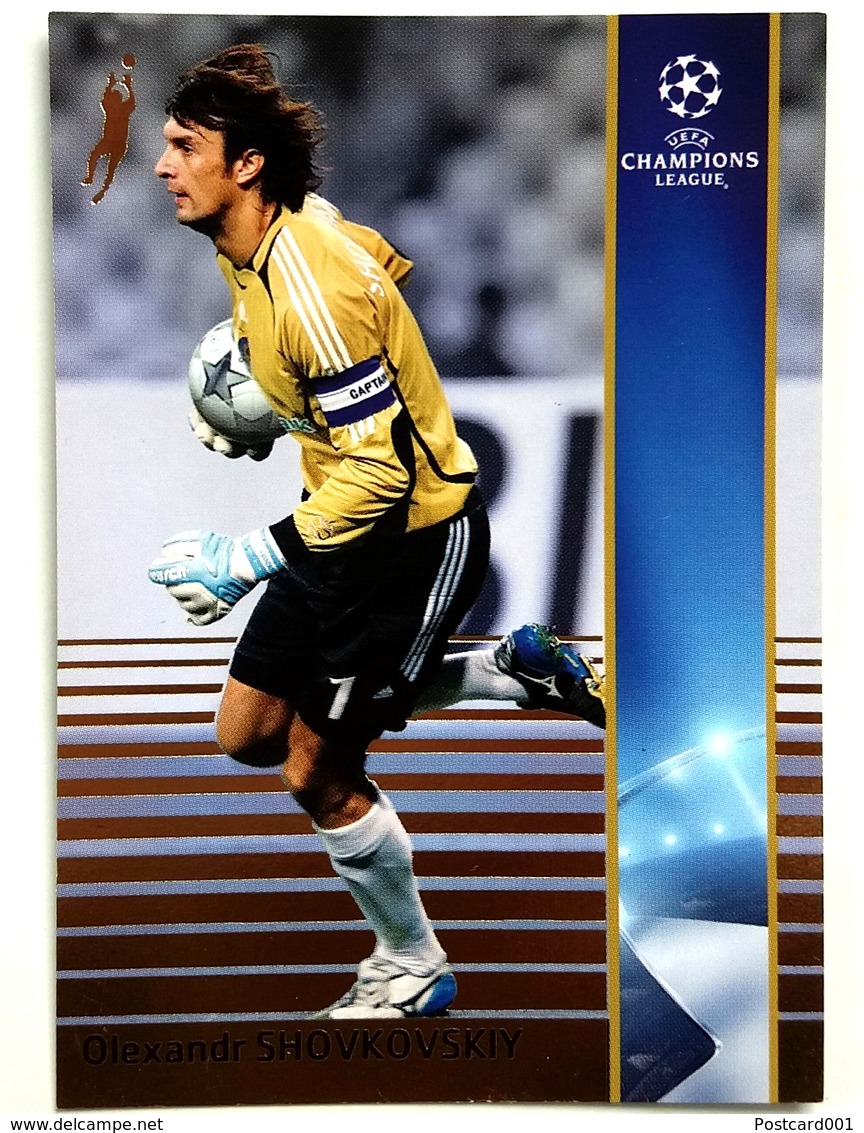 Olexandr Shovkovskiy (UKR) Team Dynamo Kiev (UKR) - Official Trading Card Champions League 2008-2009, Panini Italy - Singles