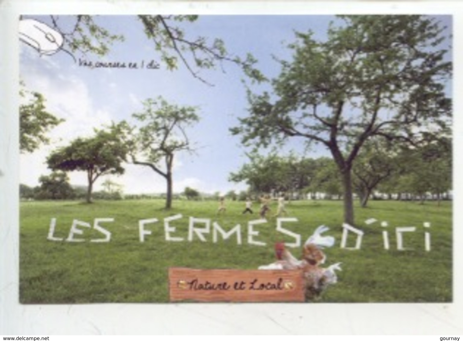 Les Fermes D'Ici - Nature Et Local (producteur Point Relais Circuit Court) - Publicité