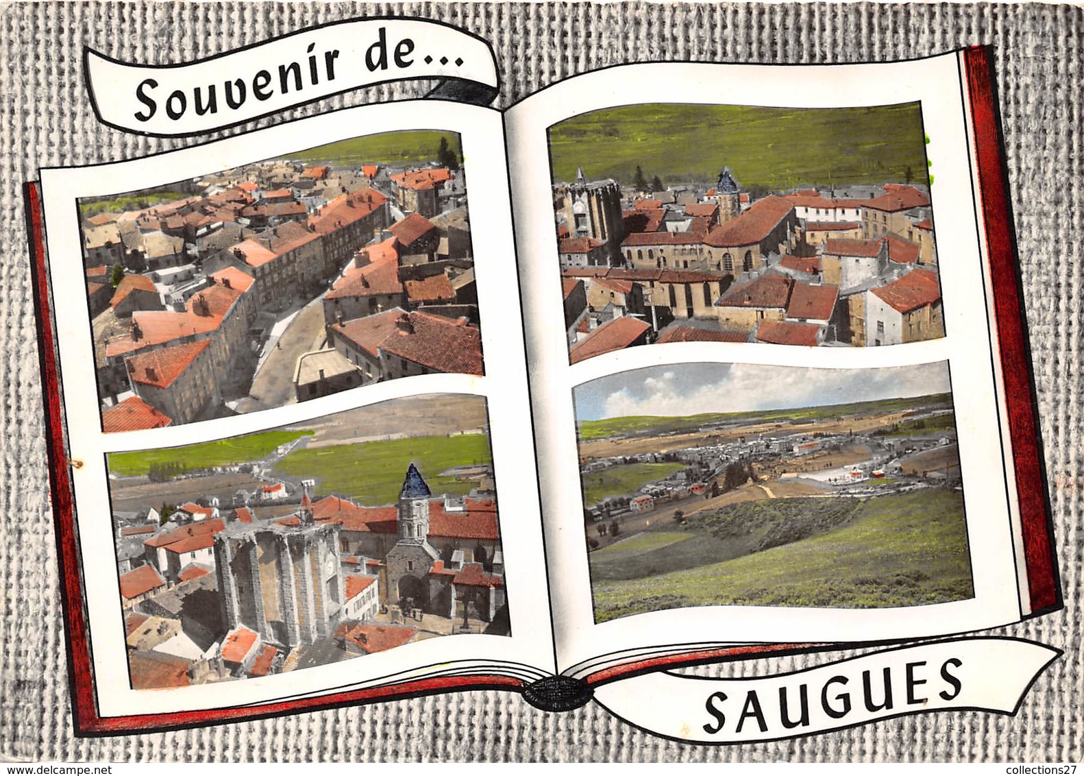 43-SAUGUES- MULTIVUES - Saugues