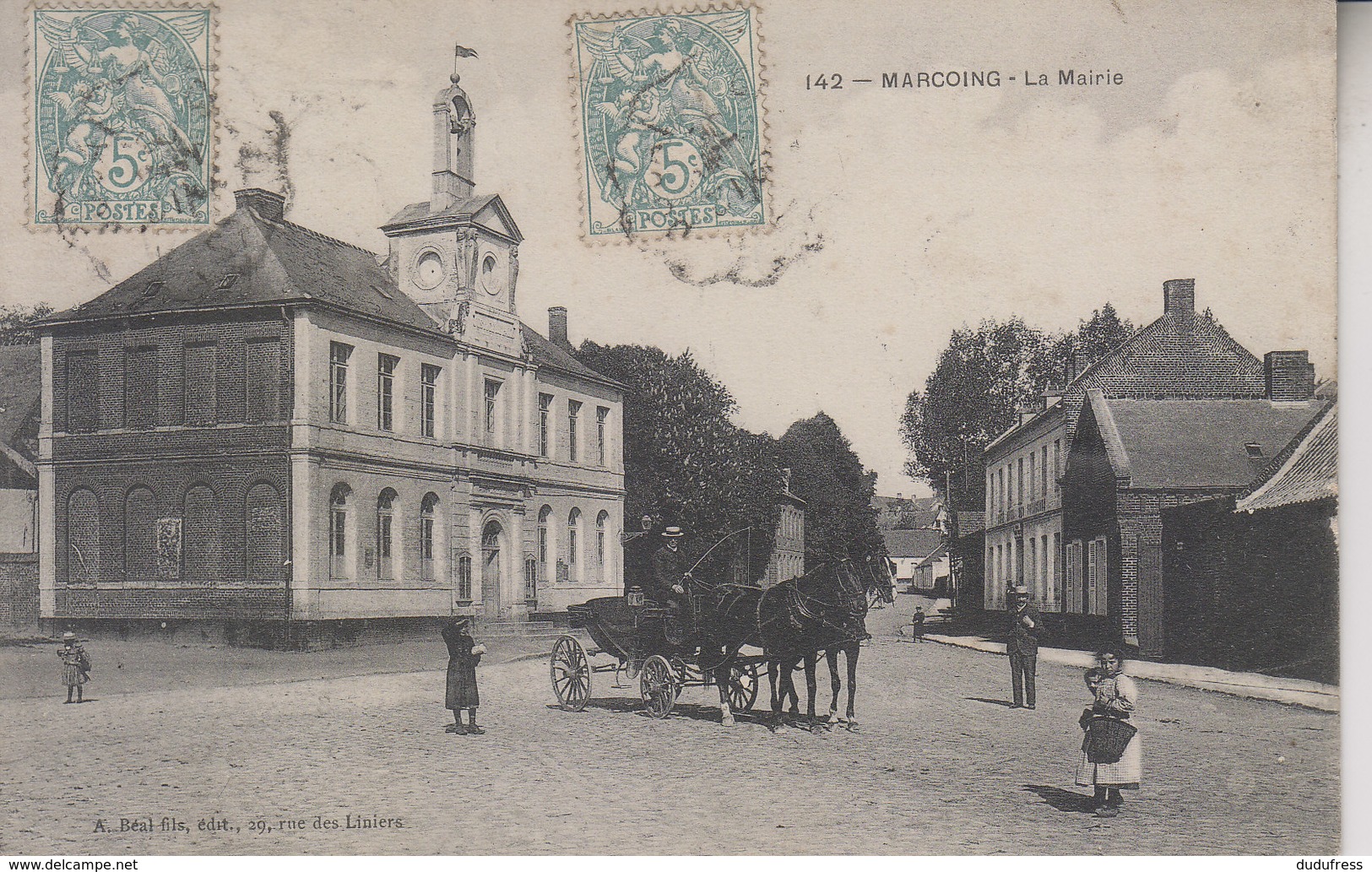 MARCOING   LA MAIRIE - Marcoing