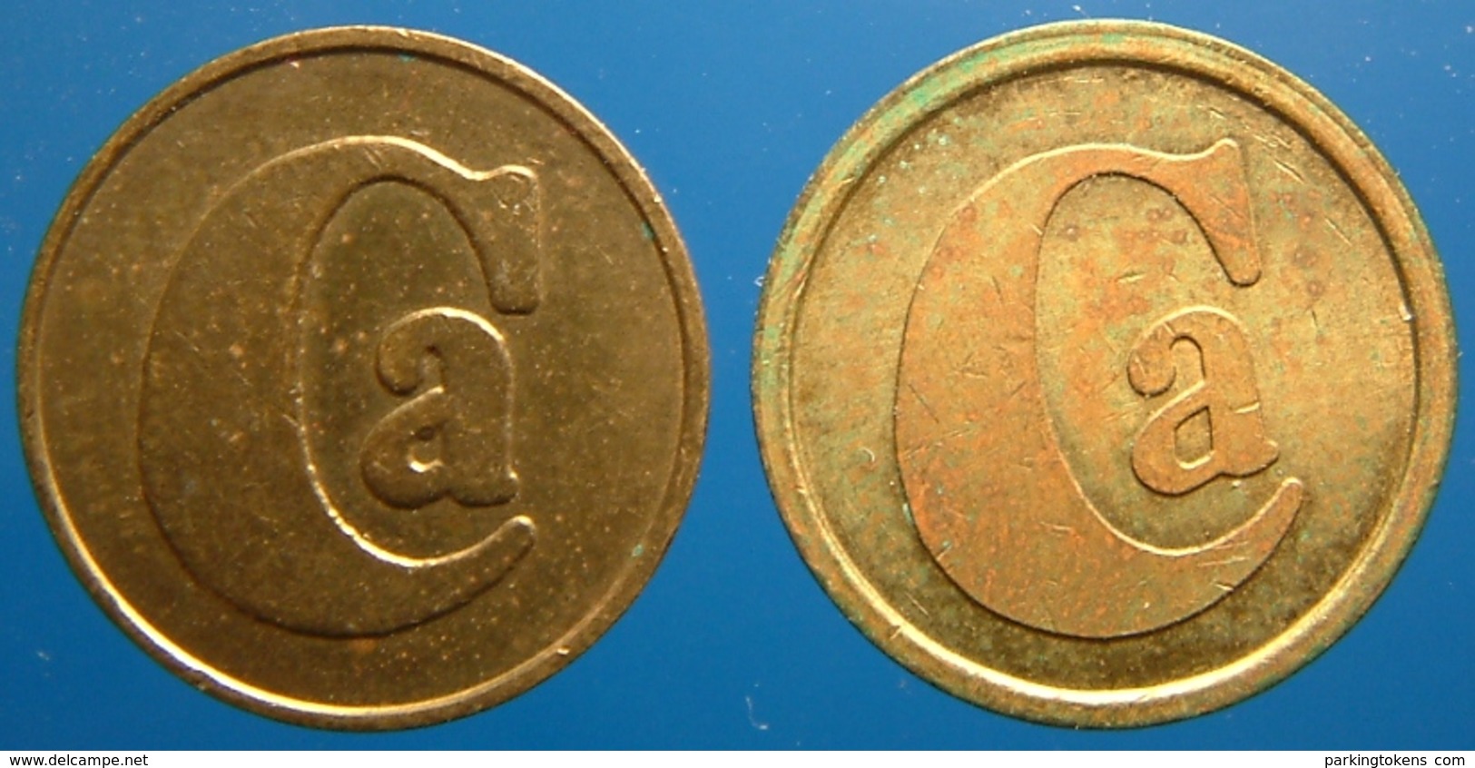 KB068-1a - CA Cacao De Zaan (0 O'clock) - Koog Zaandijk - B 17.5mm - Koffie Machine Penning - Coffee Machine Token - Professionals/Firms