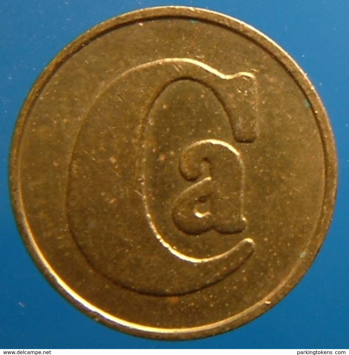 KB068-1b - CA Cacao De Zaan (6 O'clock) - Koog Zaandijk - B 17.5mm - Koffie Machine Penning - Coffee Machine Token - Profesionales/De Sociedad