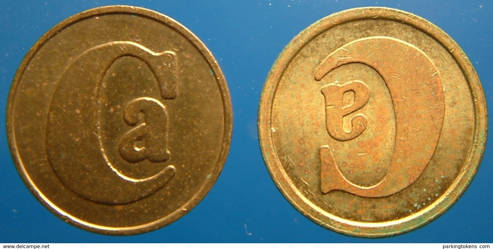 KB068-1b - CA Cacao De Zaan (6 O'clock) - Koog Zaandijk - B 17.5mm - Koffie Machine Penning - Coffee Machine Token - Profesionales/De Sociedad