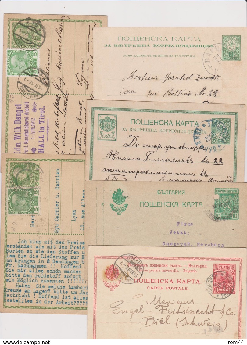 MONDE  LOT DE  65  Lettres, Cartes, Entiers Postaux  Avant 1940 - Collections (sans Albums)