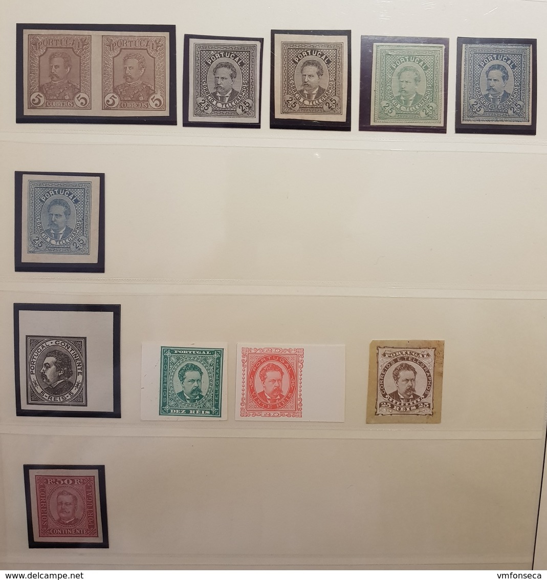 Portugal Accumulation Of Stamp Proofs, Essays And Some Reprints - Rare Lot - Essais, épreuves & Réimpressions