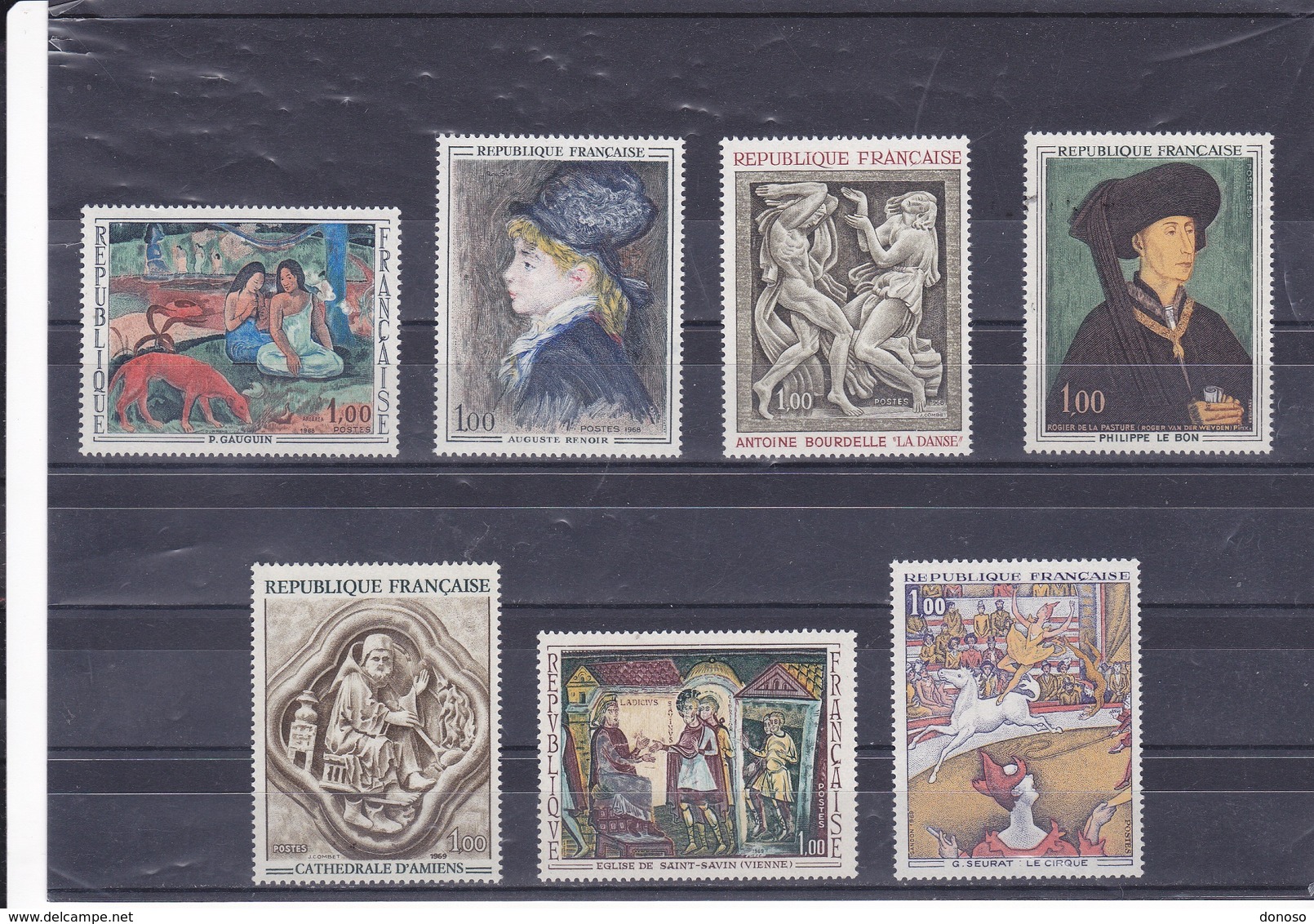 FRANCE 1964-1969 ART PEINTURES Yvert NEUF** MNH Cote : 18,70 Euros - Neufs