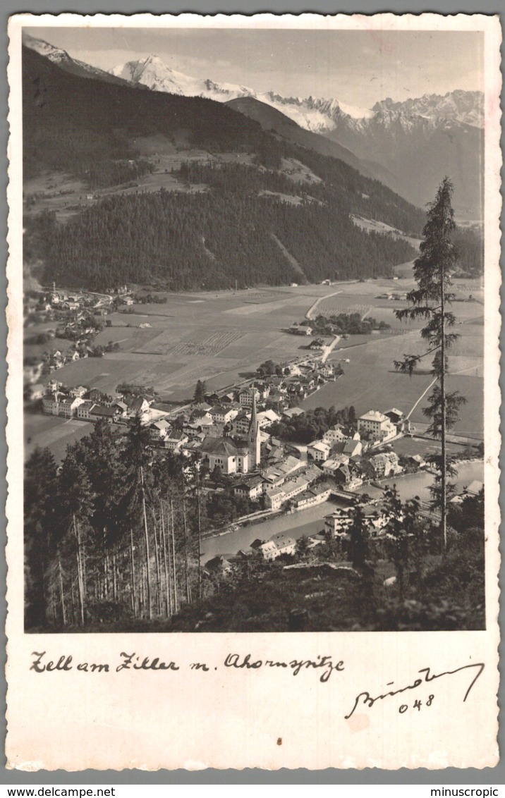 CPA Autriche - Zell Am Ziller - Ahornspitze - Autres & Non Classés