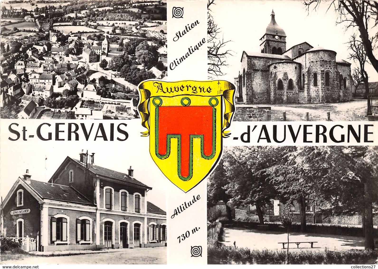 63-SAINT-GERVAIS'D'AUVERGNE- MULTIVUES - Saint Gervais D'Auvergne