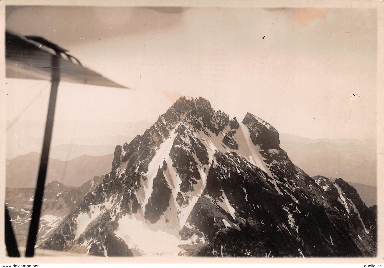 0905 "MON VISO - FOTOGRAFIA DA AEREO - CIRCA 1930" ORIGINALE - Places