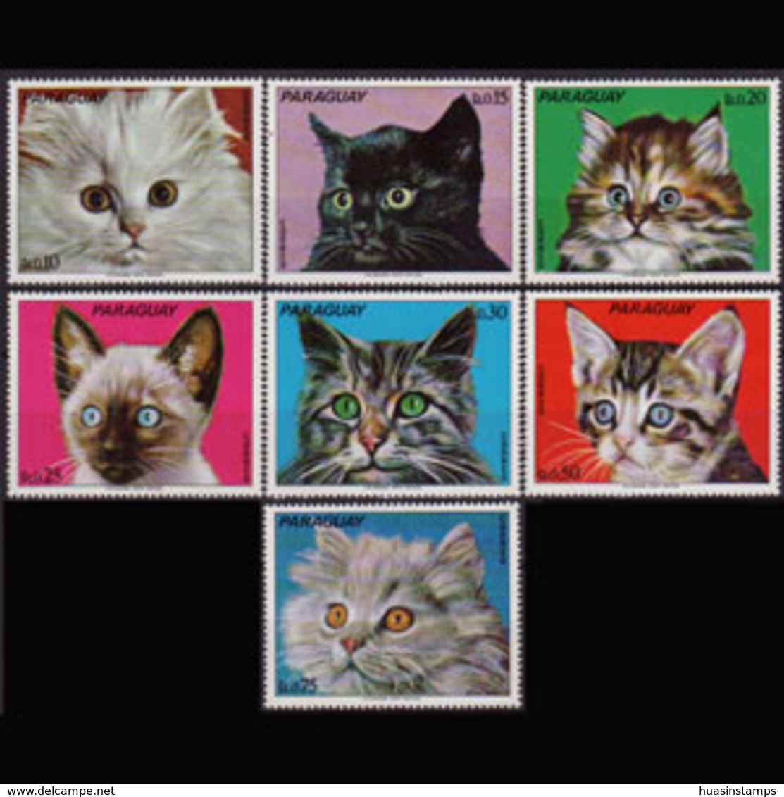 PARAGUAY 1973 - Scott# 1500-1 Cat Set Of 7 MNH - Paraguay